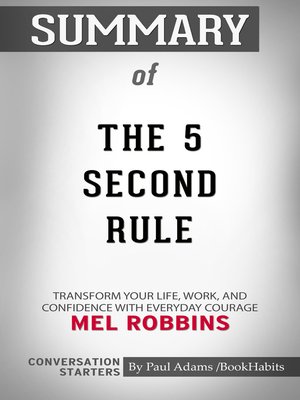 cover image of Summary of the 5 Second Rule